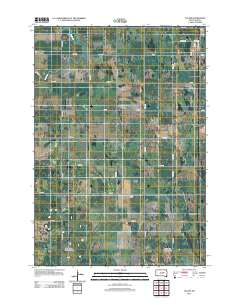 Tulare 2012 topographic map thumbnail