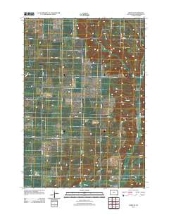 White NE 2012 topographic map thumbnail