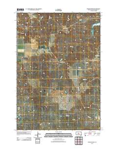 Mission Ridge 2012 topographic map thumbnail