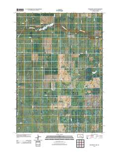 Wilmarth Lake 2012 topographic map thumbnail