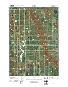 Wessington Springs NW 2012 topographic map preview