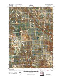 High Elk Hill SE 2012 topographic map thumbnail