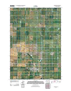 Highmore 2012 topographic map thumbnail
