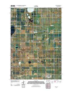 Selby 2012 topographic map thumbnail