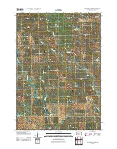 Elevenmile Corner 2012 topographic map thumbnail
