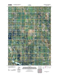 Forestburg SW 2012 topographic map thumbnail