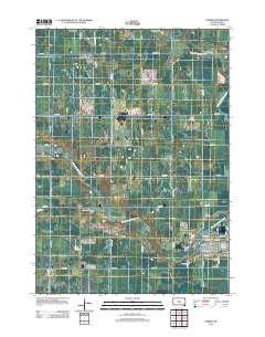 Parker 2012 topographic map thumbnail