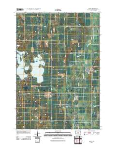 Bruce 2012 topographic map thumbnail