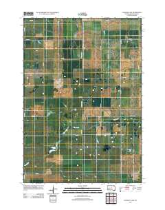 Chapelle Lake 2012 topographic map thumbnail