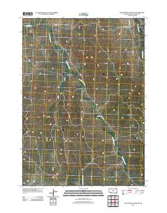 Yellow Bear Camp SW 2012 topographic map thumbnail