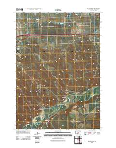 Belvidere SW 2012 topographic map thumbnail