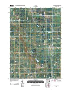 Woonsocket 2012 topographic map thumbnail