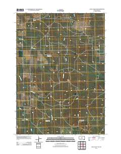 Long Valley NW 2012 topographic map thumbnail