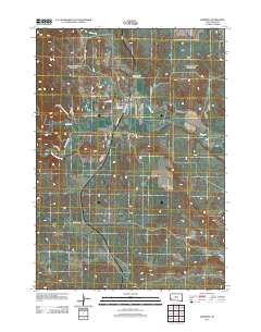 Hermosa 2012 topographic map thumbnail
