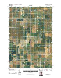 Lake Hurley SE 2012 topographic map thumbnail