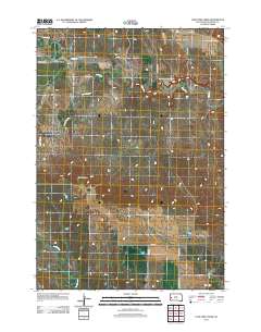 Lone Tree Creek 2012 topographic map thumbnail