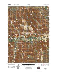Nowlin 2012 topographic map thumbnail