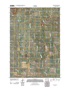 Opal East 2012 topographic map thumbnail
