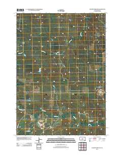 Soldier Creek NW 2012 topographic map thumbnail