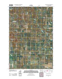 Boxcar Buttes 2012 topographic map thumbnail