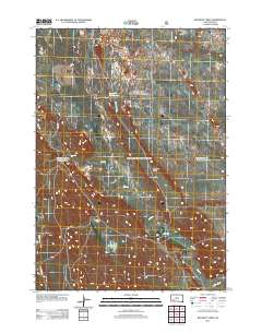 Bouquet Table 2012 topographic map thumbnail