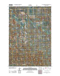 Black Horse Butte NW 2012 topographic map thumbnail