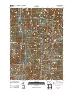 Argyle 2012 topographic map thumbnail