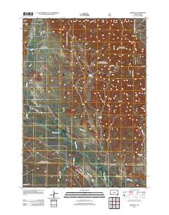 Burdock 2012 topographic map thumbnail
