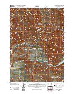 Cascade Springs 2012 topographic map thumbnail