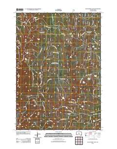 Dead Horse Flats 2012 topographic map thumbnail