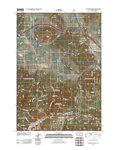 Deadwood North 2012 topographic map thumbnail