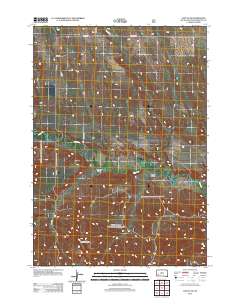 Caputa NE 2012 topographic map thumbnail