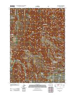 Flint Hill 2012 topographic map thumbnail