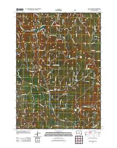 Ditch Creek 2012 topographic map thumbnail