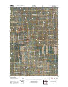 Glad Valley NW 2012 topographic map thumbnail