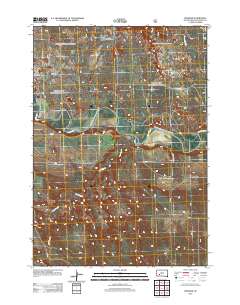 Interior 2012 topographic map thumbnail