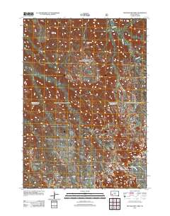 Hutmacher Table 2012 topographic map thumbnail