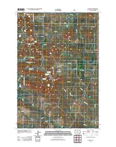 Ludlow 2012 topographic map thumbnail
