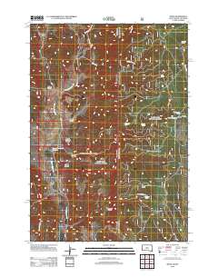 Moon 2012 topographic map thumbnail