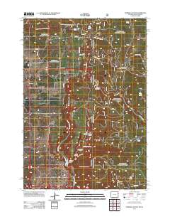 Parmlee Canyon 2012 topographic map thumbnail