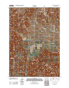 Minnekahta 2012 topographic map thumbnail