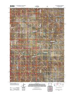 Mule Creek SE 2012 topographic map thumbnail