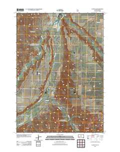 Scenic SW 2012 topographic map thumbnail