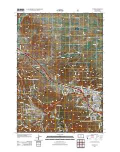 Sturgis 2012 topographic map thumbnail