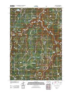 Savoy 2012 topographic map thumbnail