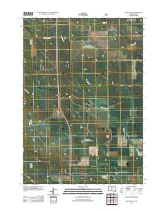 Stony Butte 2012 topographic map preview