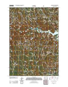 Silver City 2012 topographic map thumbnail