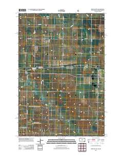 White Butte 2012 topographic map thumbnail