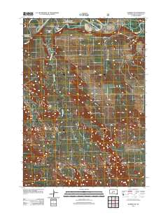 Wanblee NE 2012 topographic map thumbnail