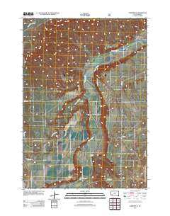 Fairburn SE 2012 topographic map thumbnail